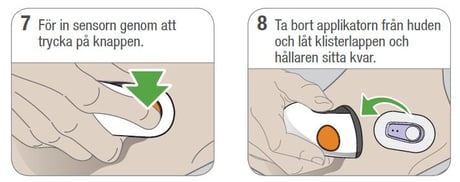 Sätta sensor 7-8