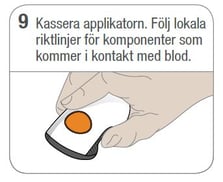 Sätta sensor 9